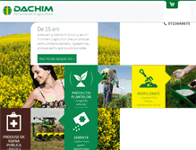 Tablet Screenshot of dachim.ro